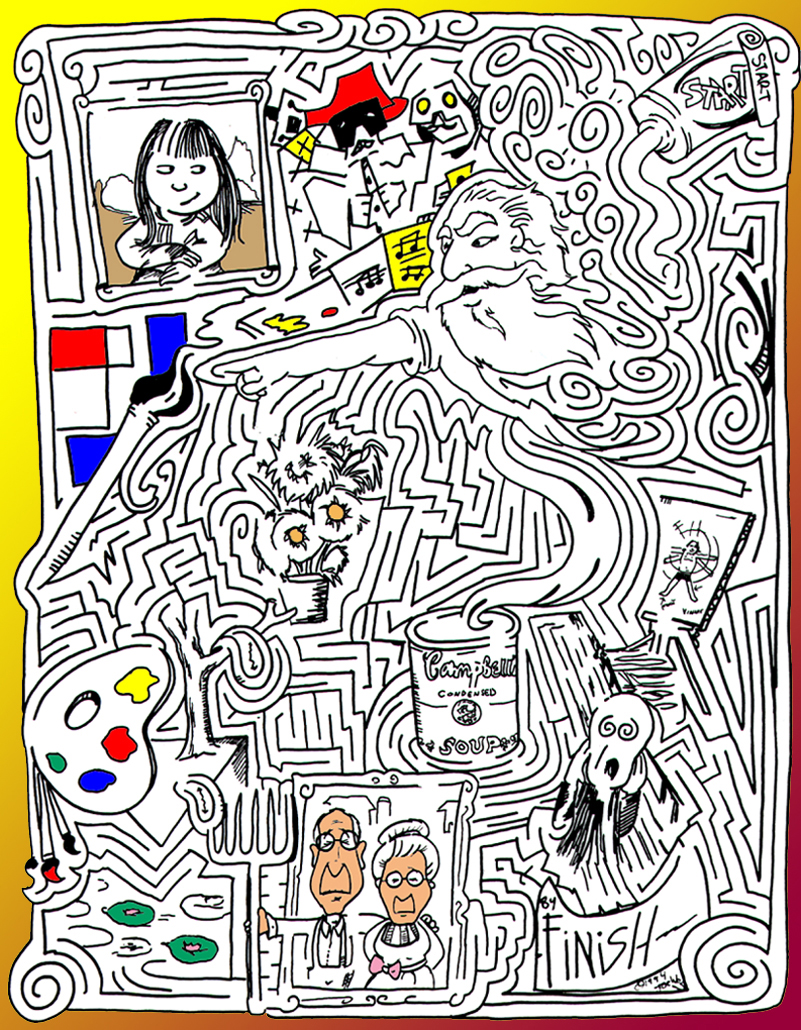 MazeToons Archive: Art Maze 1994