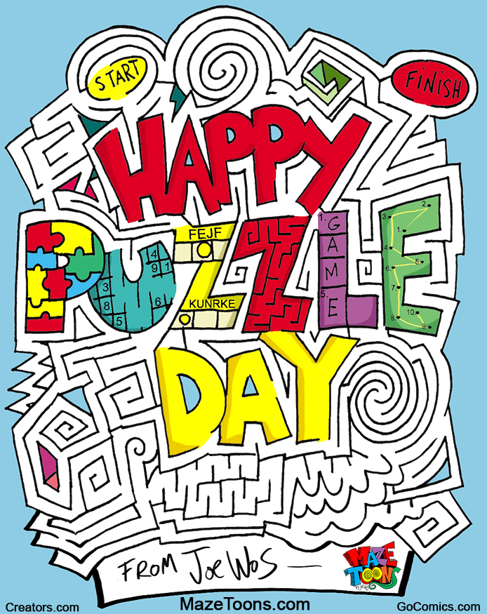 Happy Puzzle Day! January 29th, 2016