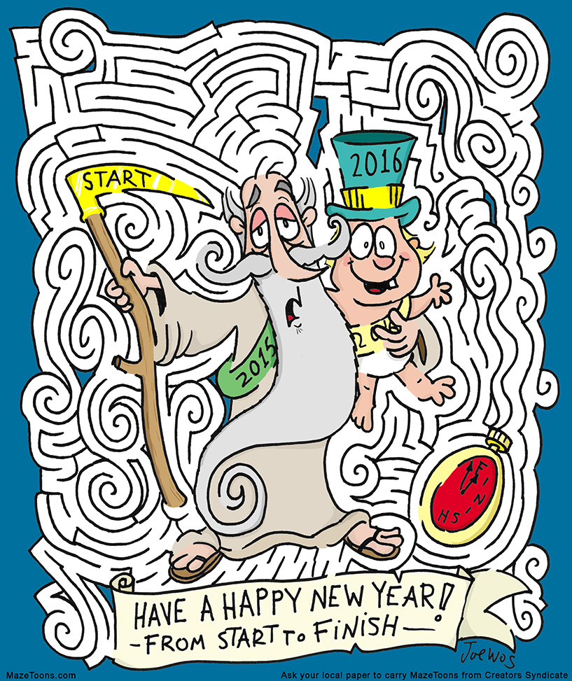 Happy New Year from MazeToons