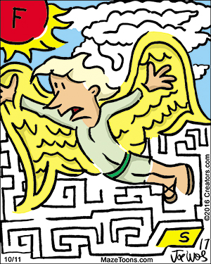 MazeToons Myths and Legends, Icarus